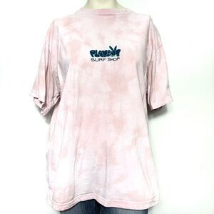 Playboy by pacsun pink surf graphic tee